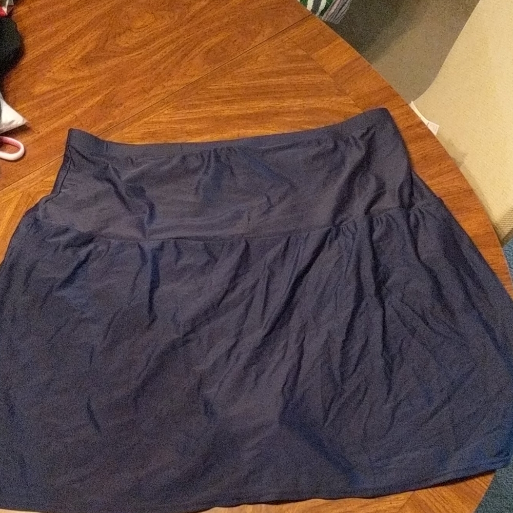 Woman's Navy Swim Skirt